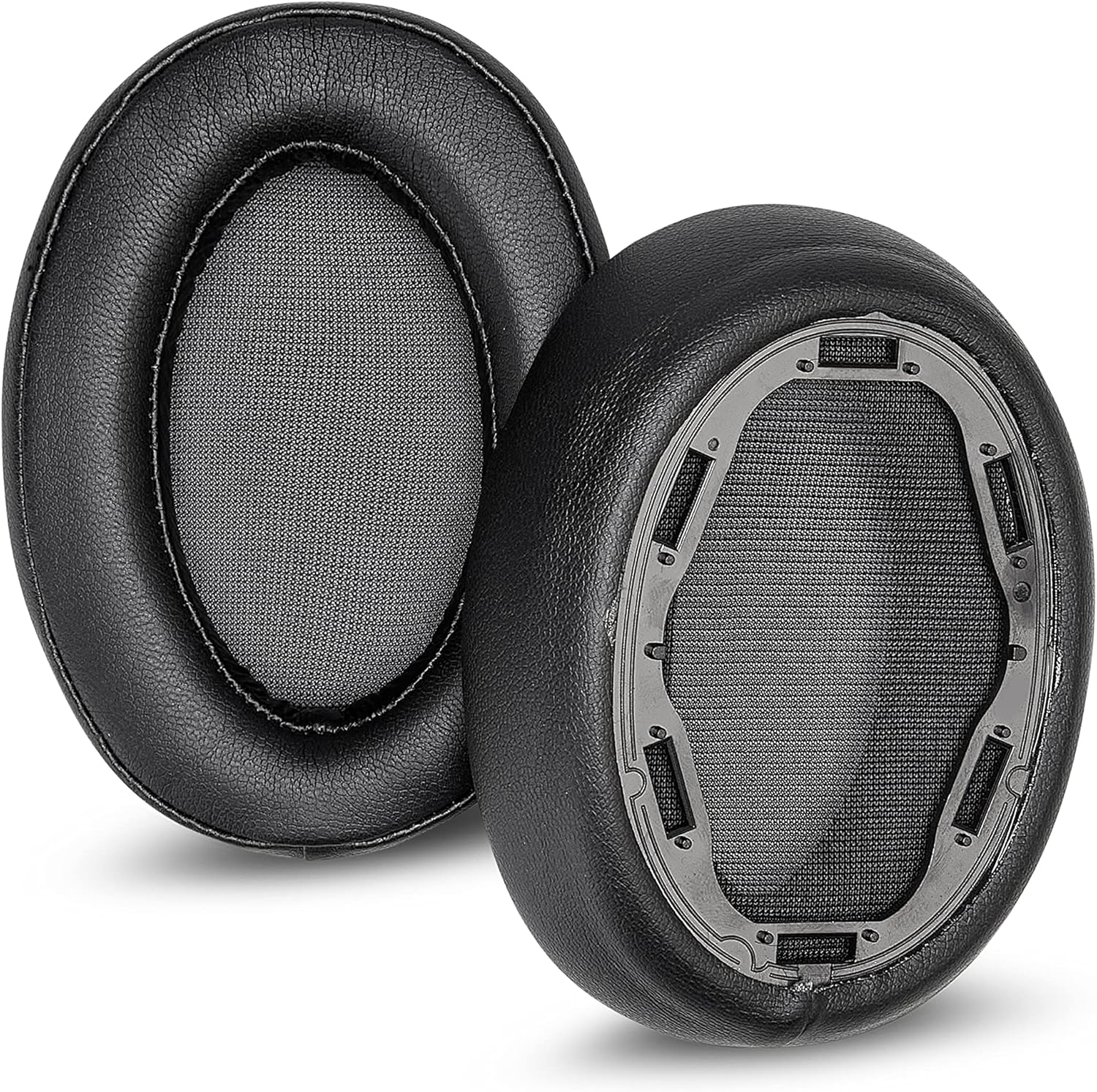 Premium Replacement WH-H910N Ear Pads Cushions Compatible with Sony WH-910N H.Ear on 3 Wireless Headphones (Black). Premium Protein Leather | High-Density Foam | Great Comfort - Image 3
