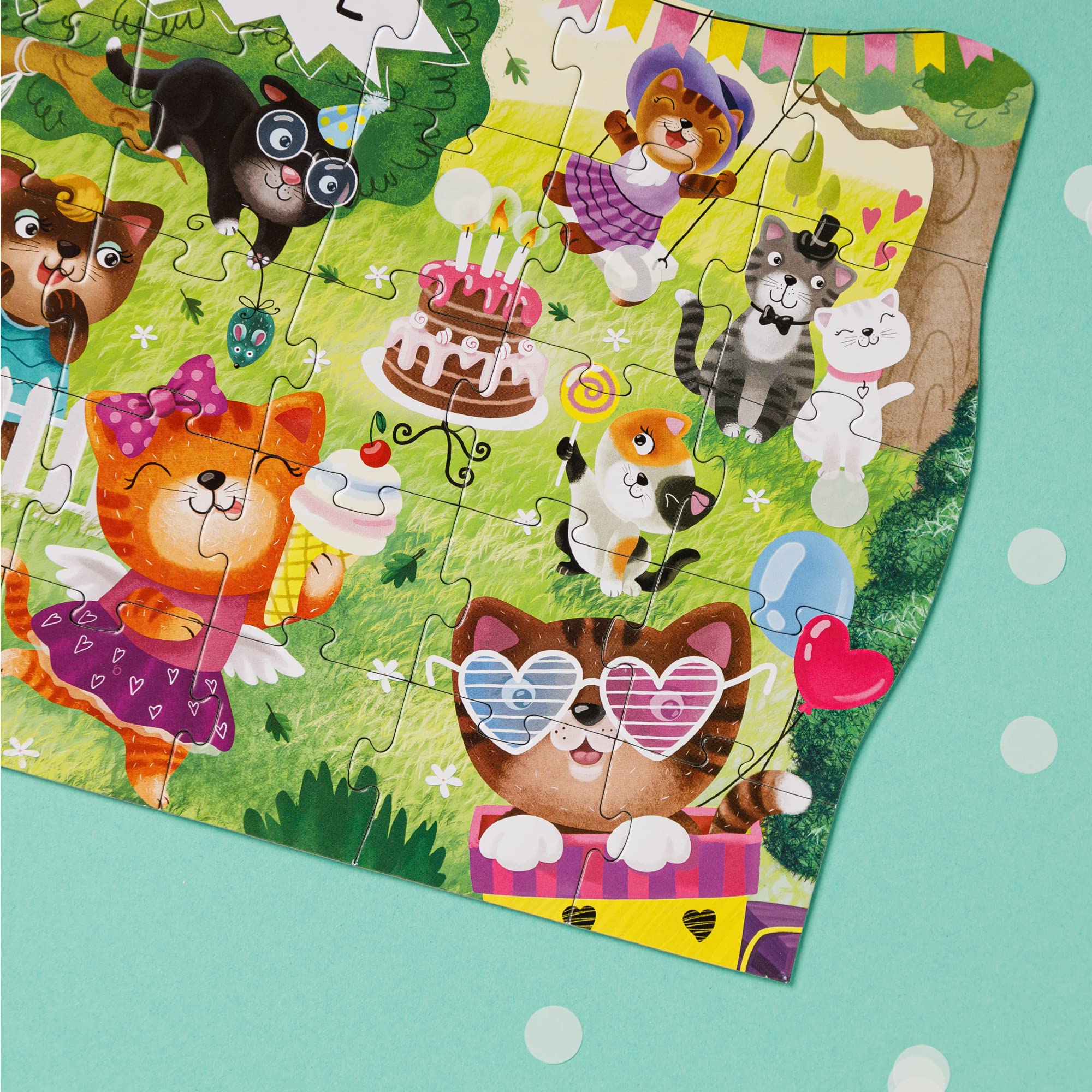 Dodo Einhorn Adventures Puzzle – 30 Teile Für Kinder Ab 3 Jahren, Buntes Lernpuzzle, 26,9x20,1 Cm, Geschenk Für Mädchen