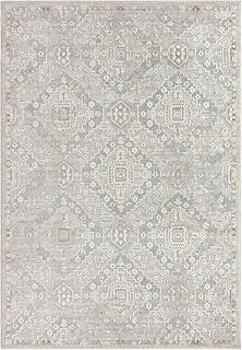 Mazovia Teppich Wohnzimmer 80x150cm Creme Geometrisch Boho Weich Kurzflor