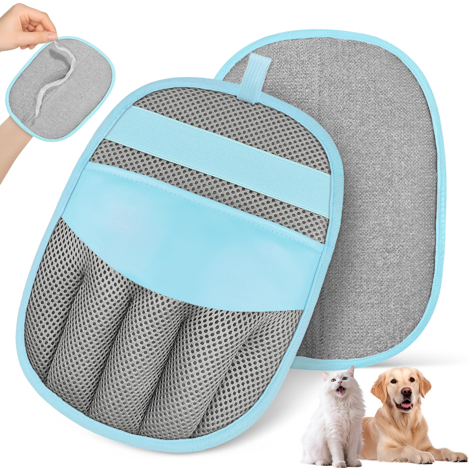 YOSEPATI Pet Hair Removal Glove Yomi Pure Path Magic Brush for Cats & Dogs