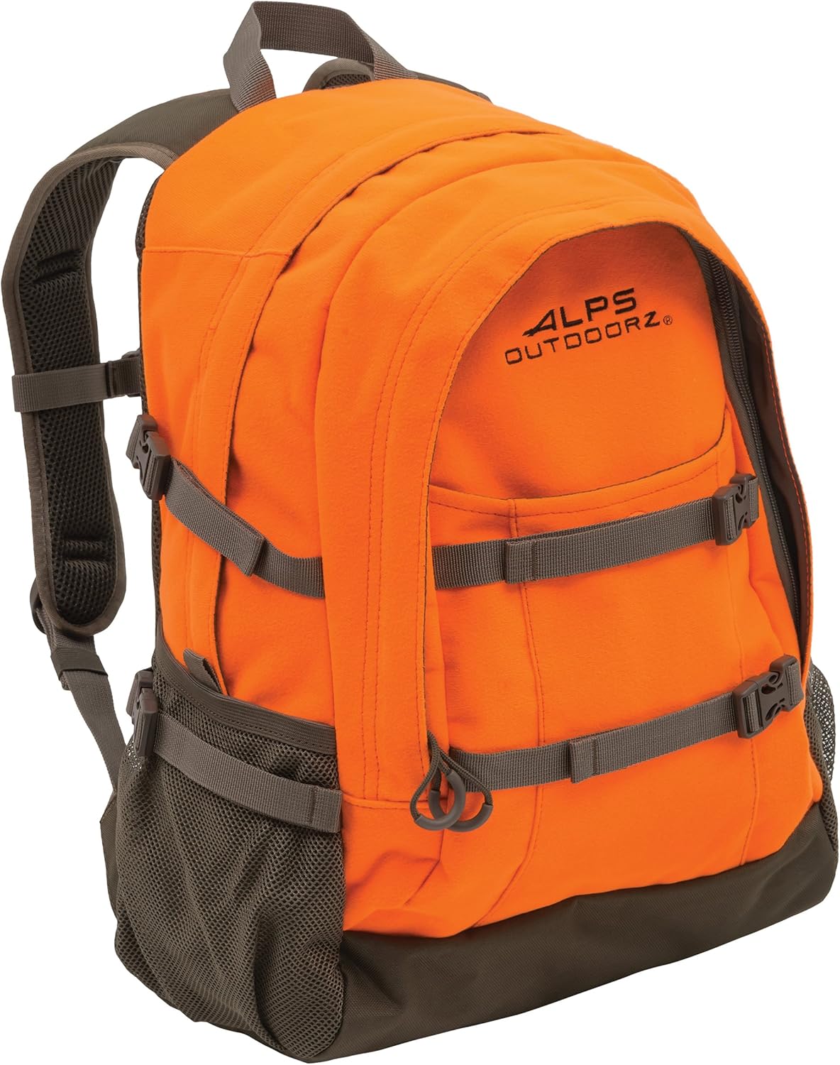 orange hunting backpack