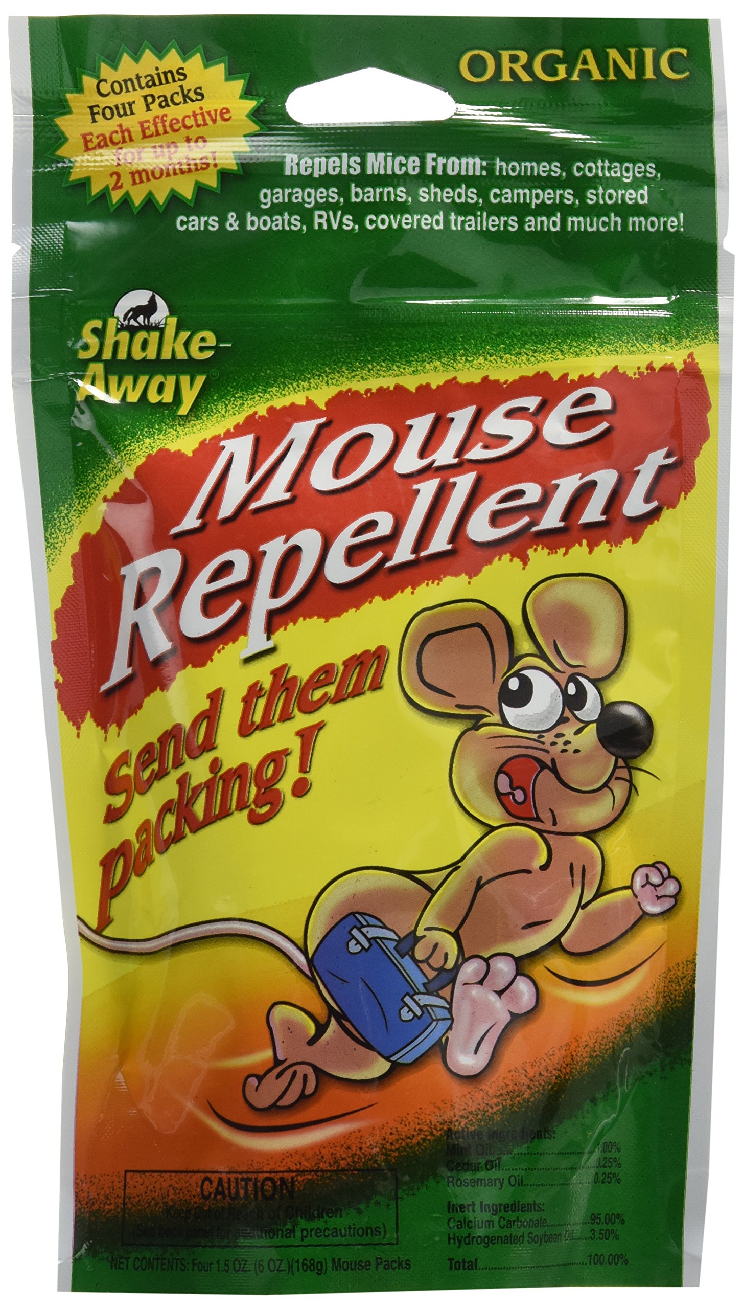 4152424 4CT Mouse Repellent Packs, 1.5-Ounce