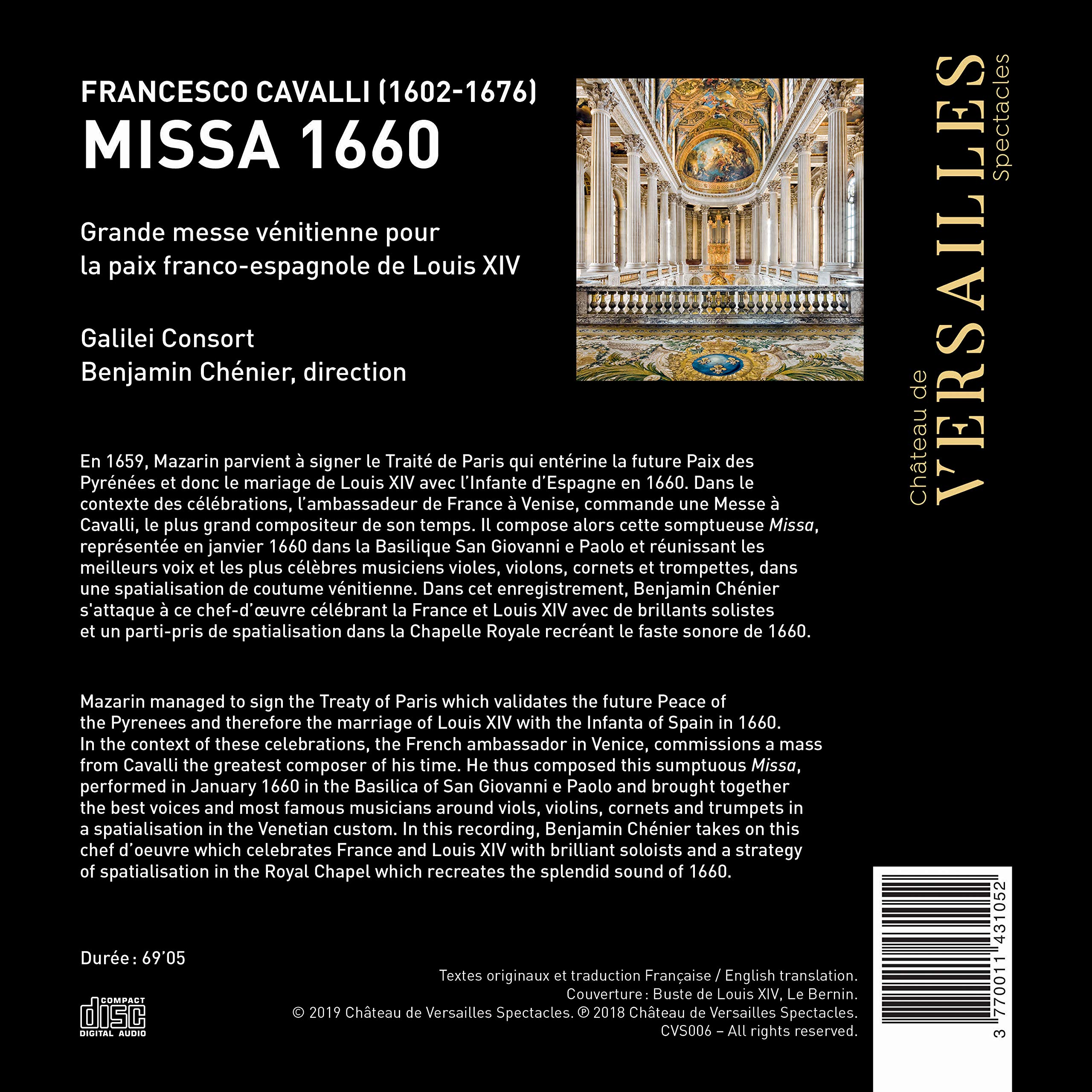 Cavalli: Missa 1660