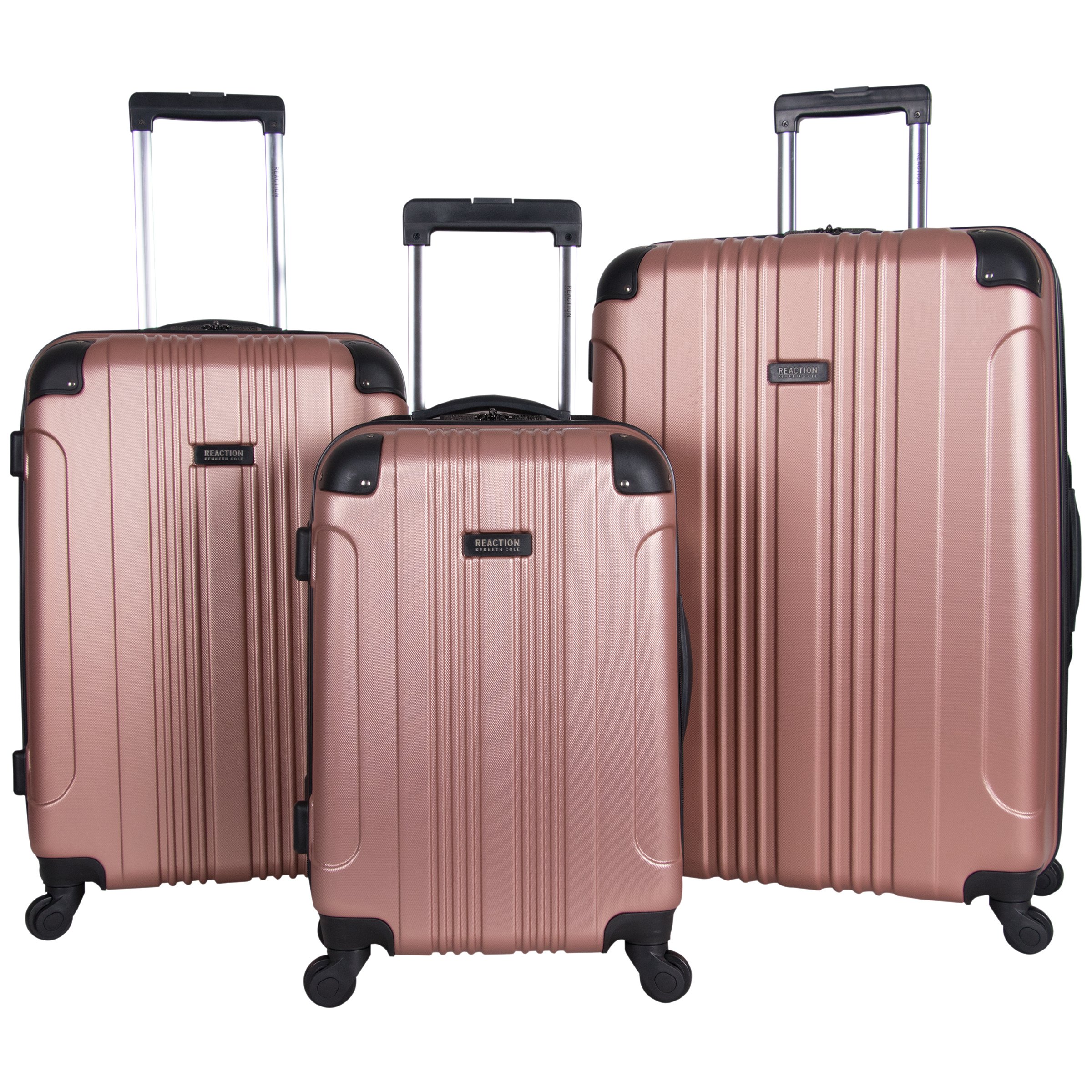 KENNETH COLE REACTION Out Of Bounds Luggage Collection Lightweight Durable Hardside 4-Wheel Spinner 