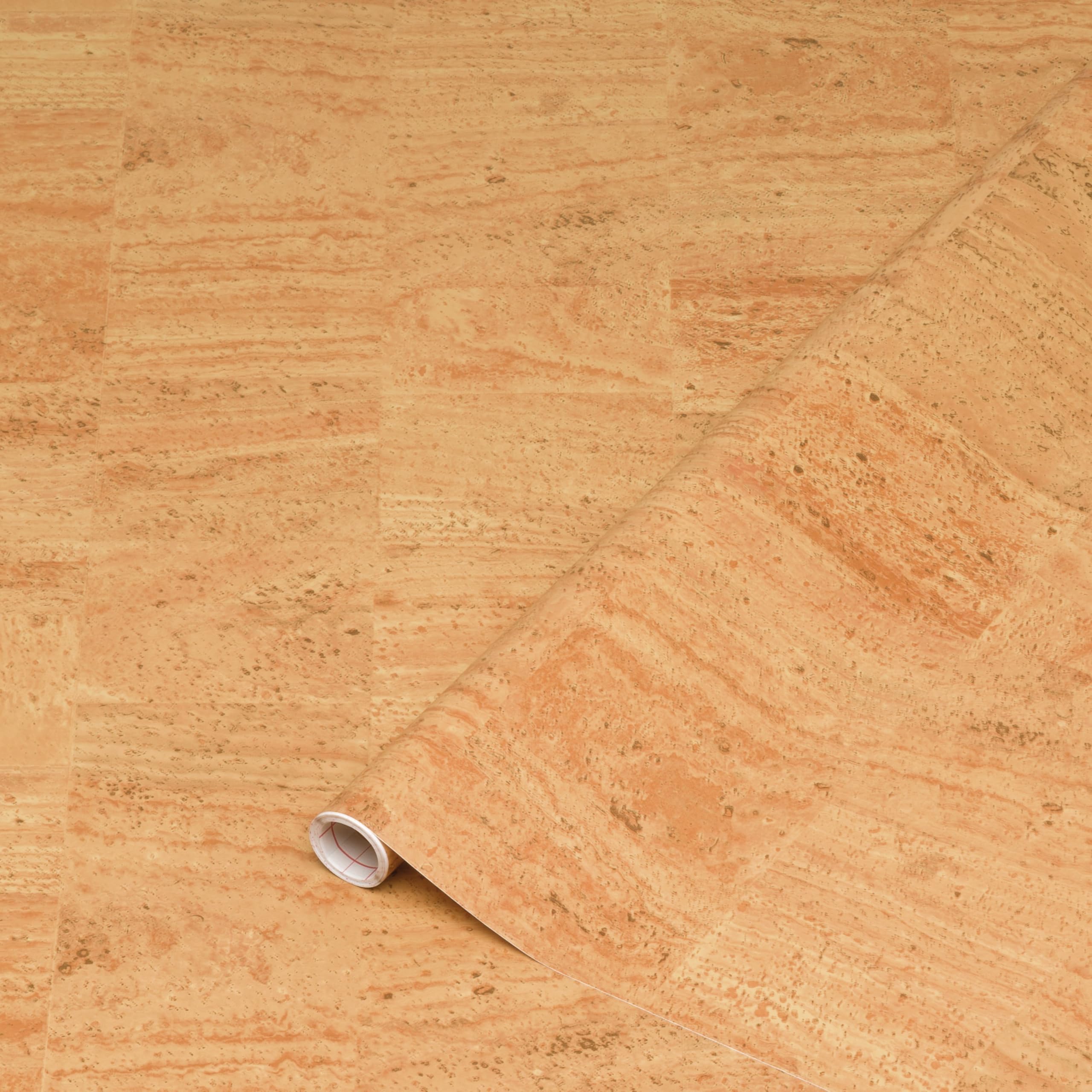 d-c-fix Möbel-Klebefolie Kork, 45 cm x 15 m - abwaschbare und selbstklebende Deko-Folie für Küche, Schrank, Tisch & Fensterbank - modern & nachhaltig