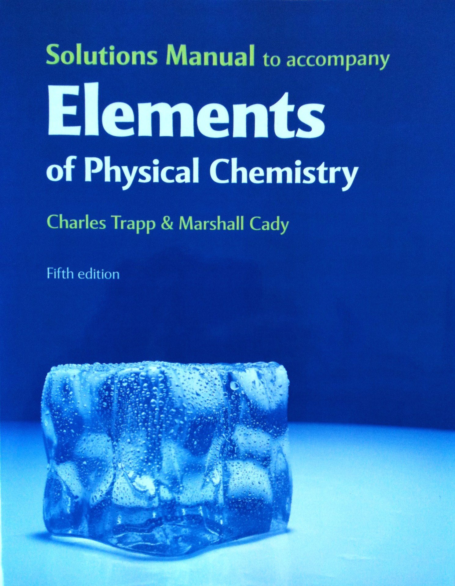 Buy Elements of Physical Chemistry — BookShops.in