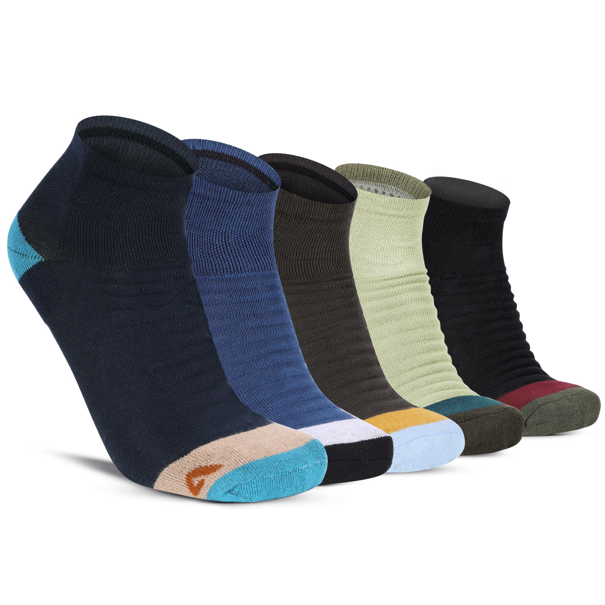 anchor Ankle Sports Socks for Men, Pack of 5-picture-30