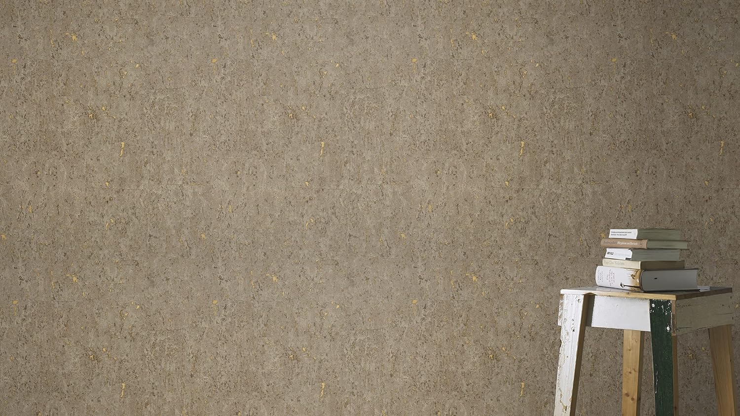 Rasch Curiosity 538342 Non-Woven Wallpaper with Cork Look in Industrial Design 10.05 m x 0.53 m (L x W)