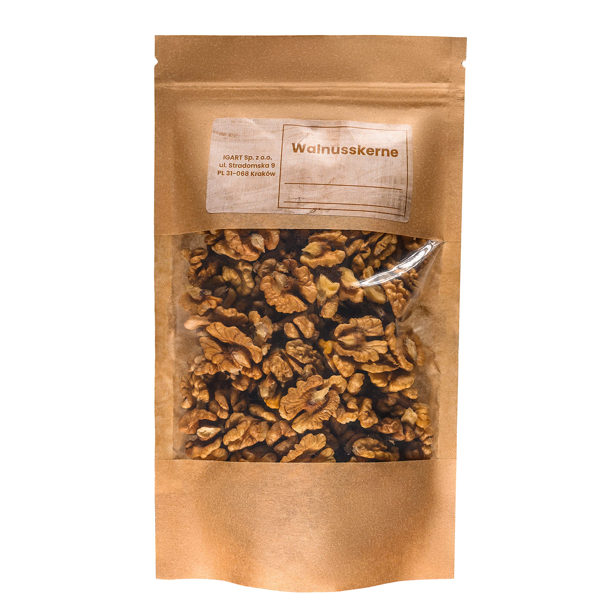 IGART Noci Sgusciate 2kg, Gustoso, Naturale, Senza Additivi, Vegano, OMEGA-3, Qualità Ecologica, Qualità Premium, Raccolto 2024