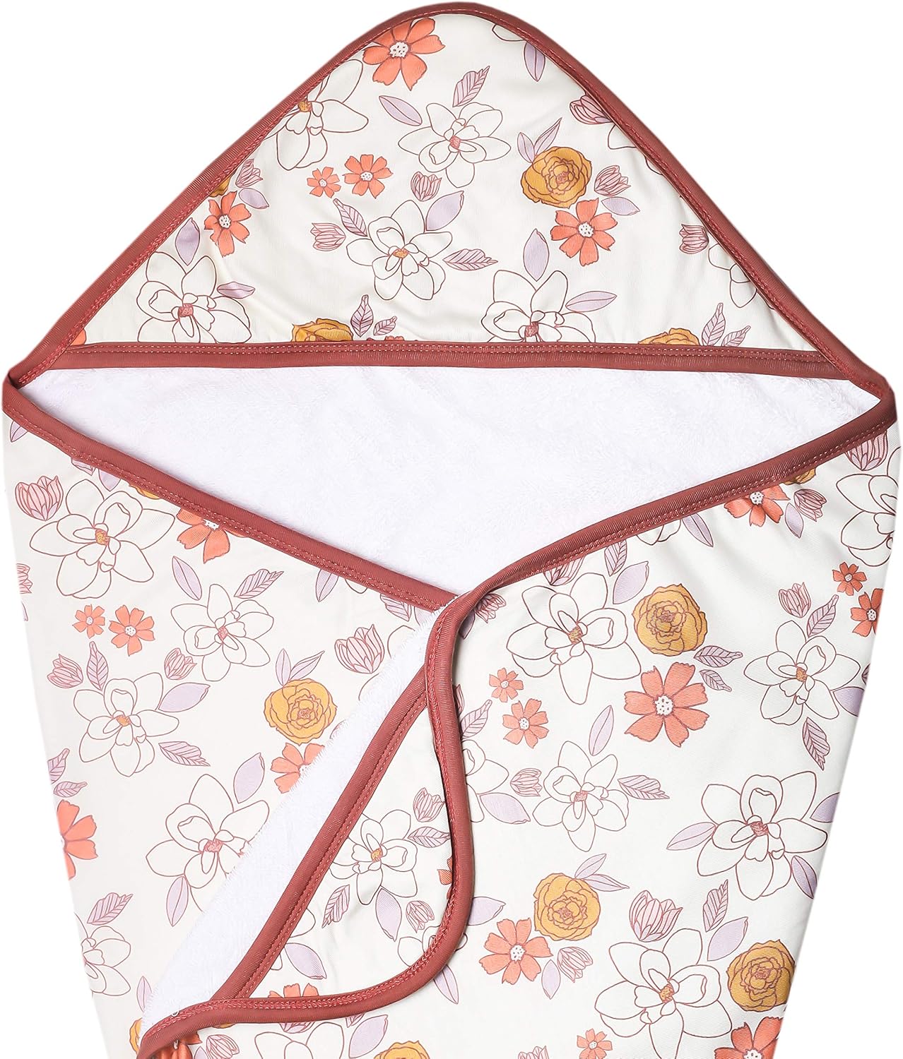 Copper Pearl Hooded Bath Towels Premium Knit/Terry Cloth Baby Towels with Hood, Pockets, and Cool Designs - Great to Gift and Make Bath Time Fun - Baby Bath Towel, Ferra