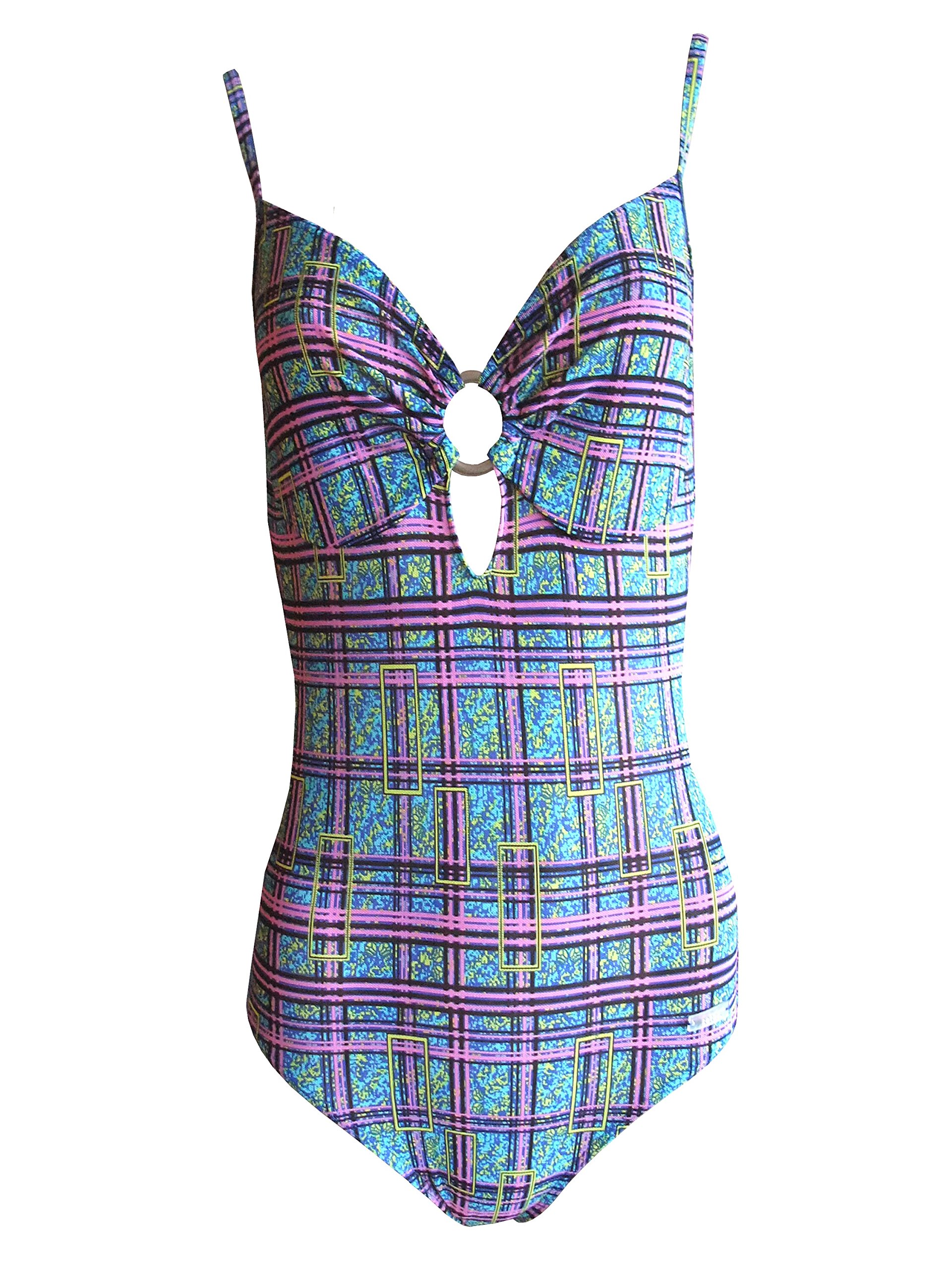 Maillot de bain Tan Thru Solaire 7431383 bleu imprimé taille 42 - 5