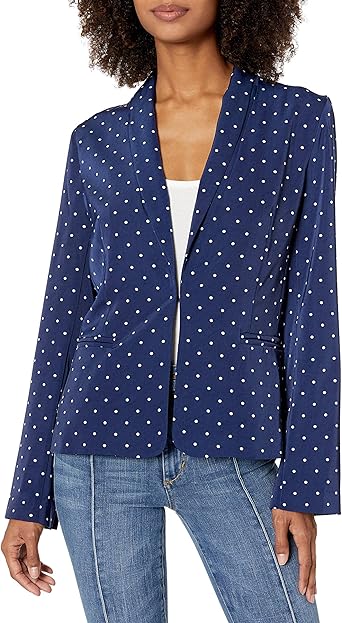 polka dot jacket womens