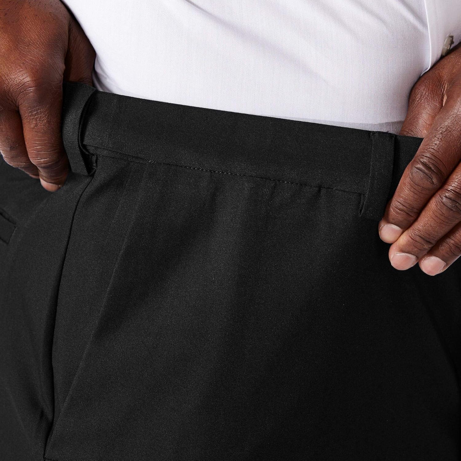 Haggar Men's Cool 18 Pro Classic Fit Flat Front Pant - Regular and Big & Tall Sizes