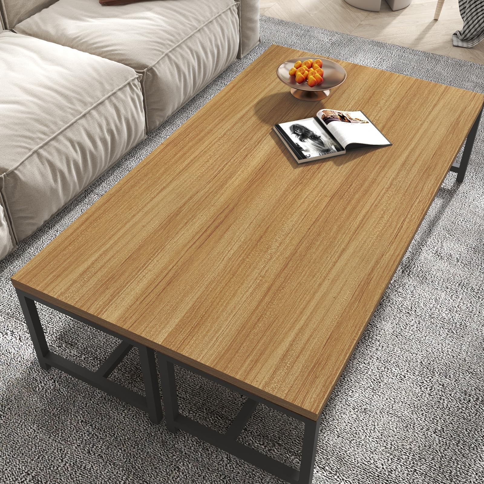 Decotalk Vinilo Encimera Cocina Madera Marrón Impermeable 81X300cm Papel Adhesivo Pared Vinilos para Muebles Cocina Revestimiento Pared Autoadhesivo Vinilo Madera Adhesivo Muebles Wallpaper