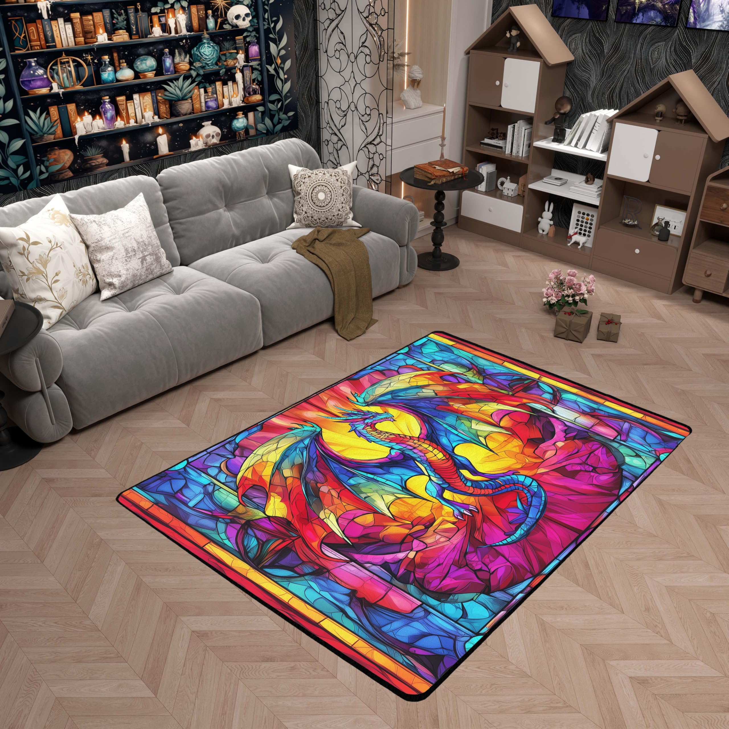Tapis de bain pour garçons et filles résistant à l'eau pour sécuriser et décorer le sol