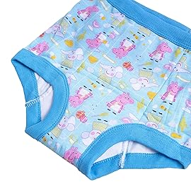 Peppa Pig unisex baby Potty Pants Multipack and Toddler Control Briefs Training Underwear, Peppagtraining10pk, 3T US