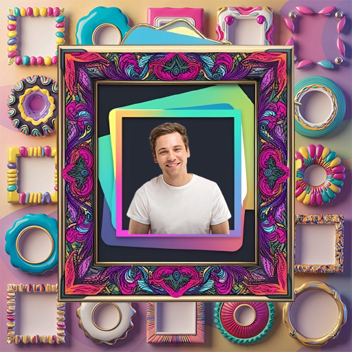 Photo Editor AI | Profile Picture Maker DP Frame | Magic Photo Editor | Editor de Fotos con IA Mágica | Creador de Fotos de Perfil con Marcos y Bordes