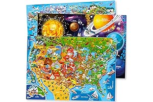 QUOKKA 300 Piece Floor Puzzles for 10 Year Old Boys