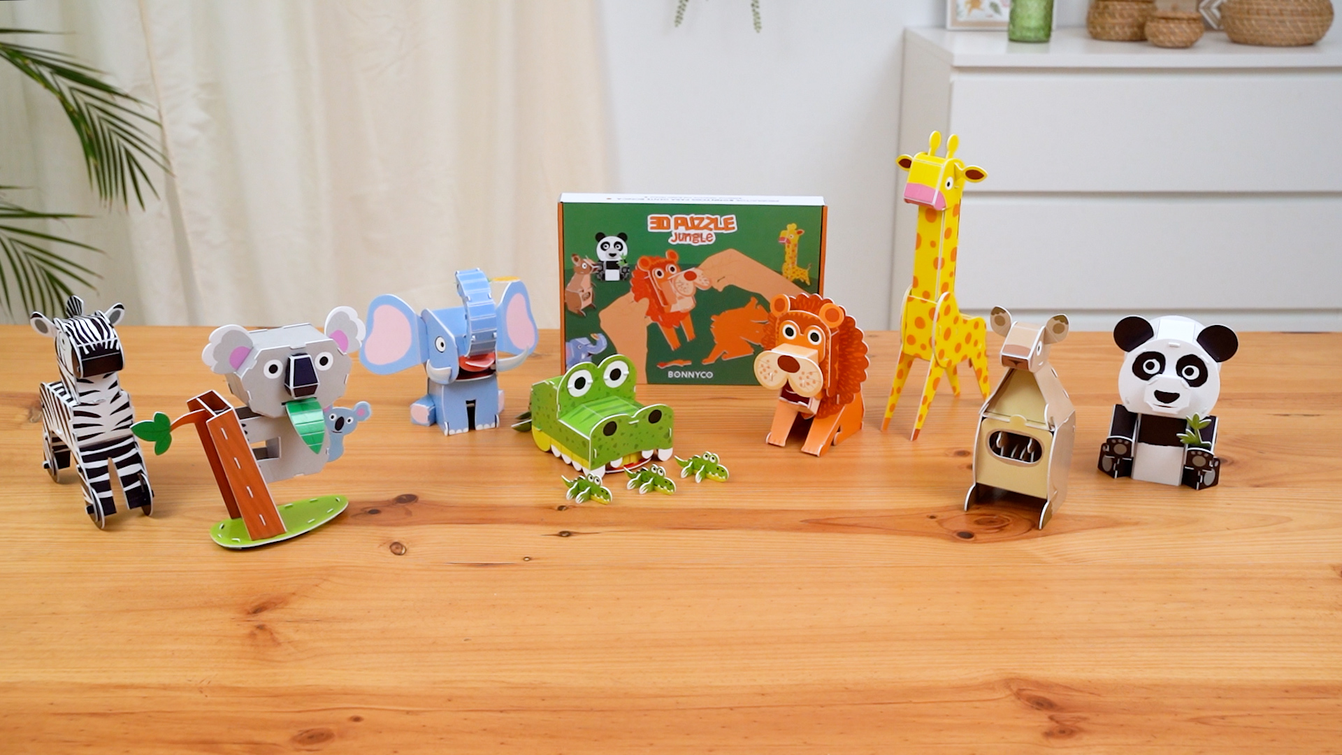 Fadcaer Mini Blocchi Costruzione Animali 3D - Set 6 Pezzi In ABS Per Bambini 4-12 Anni, Puzzle Educativi, Regalo Per Borse Festa E Premi