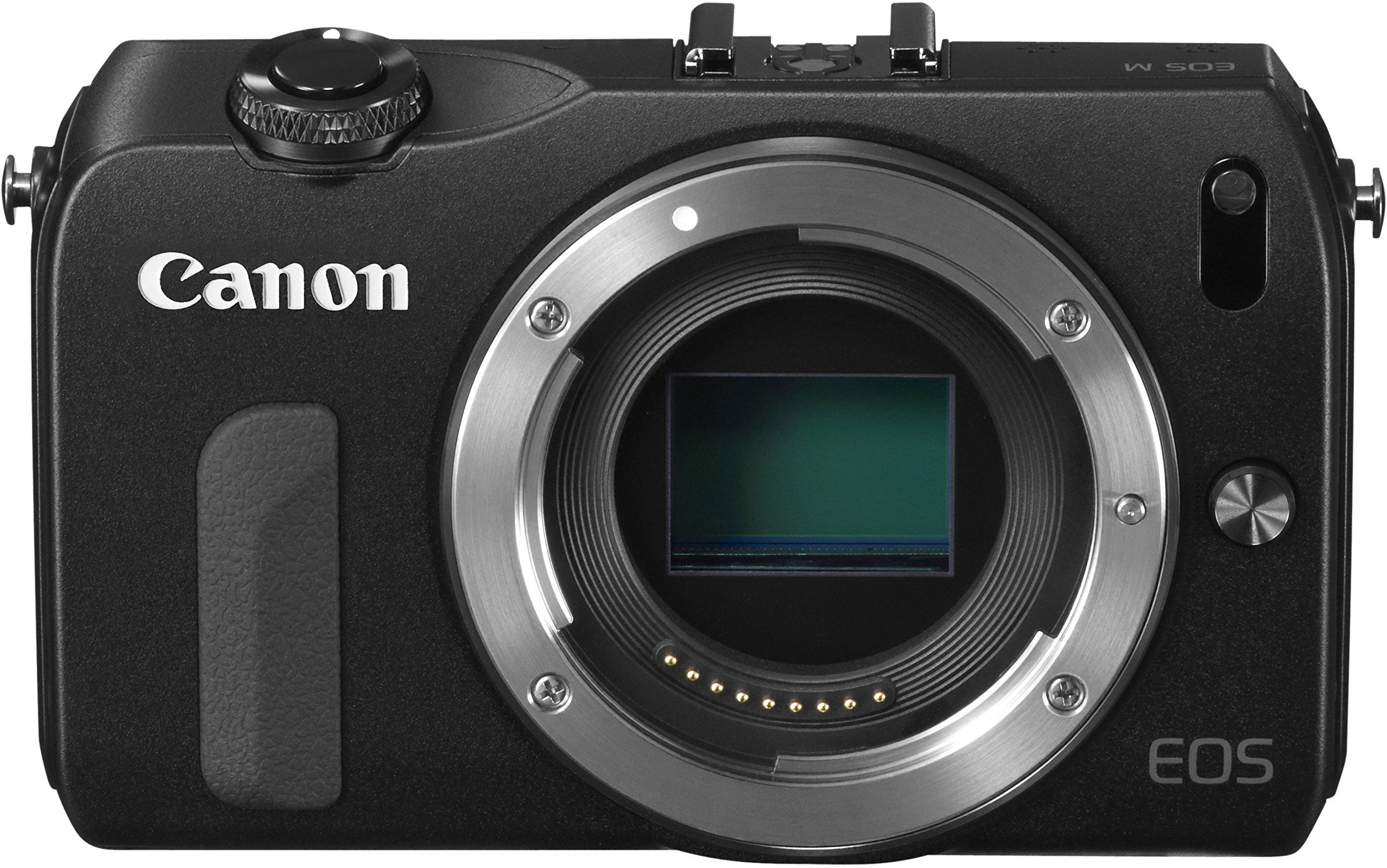 Buy Canon EOS-M 18MP Mirrorless Camera (Black) with EF-M18-55mm is