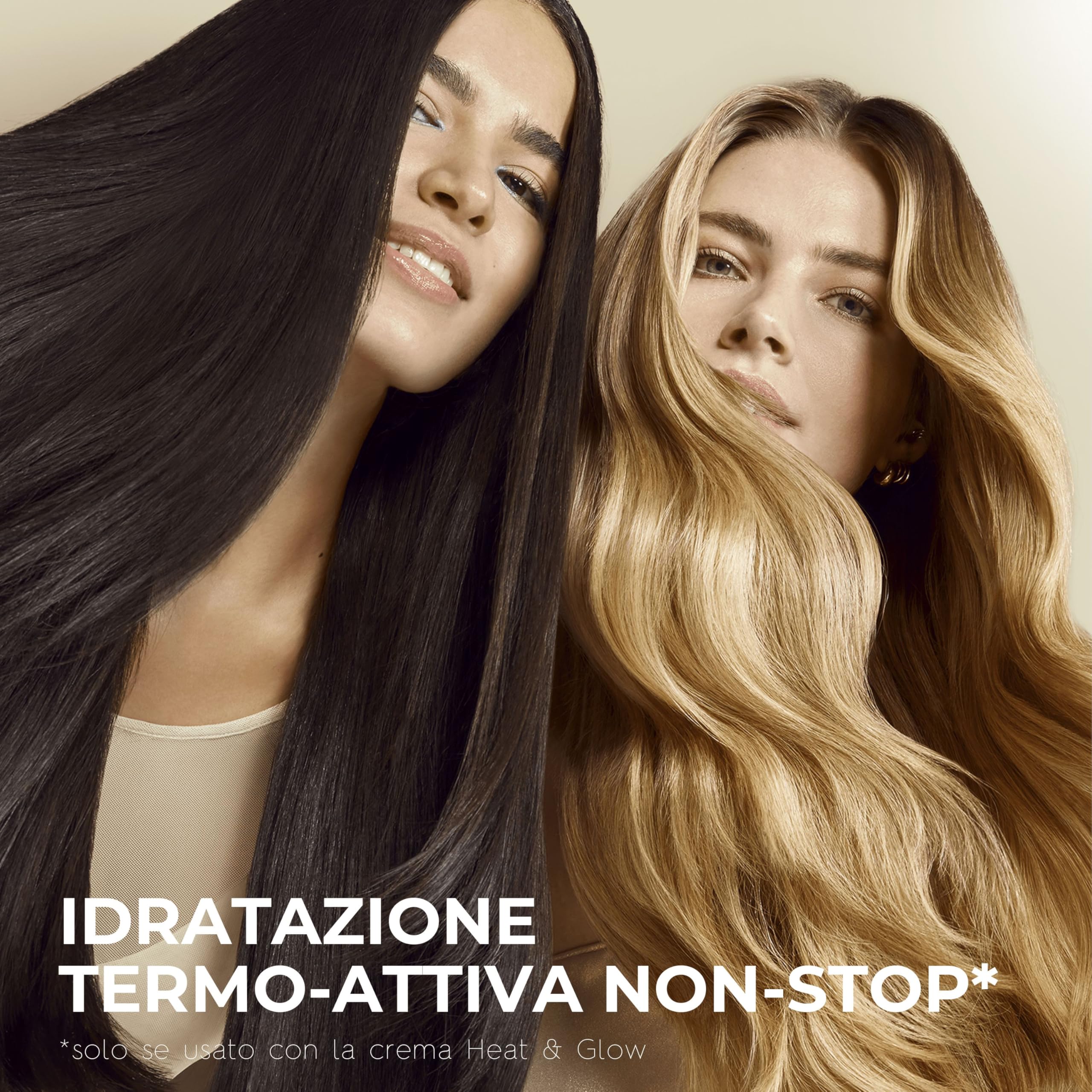 Pantene Pro-V Hydra Recharge Crema Senza Risciacquo Heat & Glow 135ml. Protegge da Umidità, Crespo e Calore. Formula Pro-V che Si Attiva con il Calore. Idratazione e Lucentezza Senza Appesantire