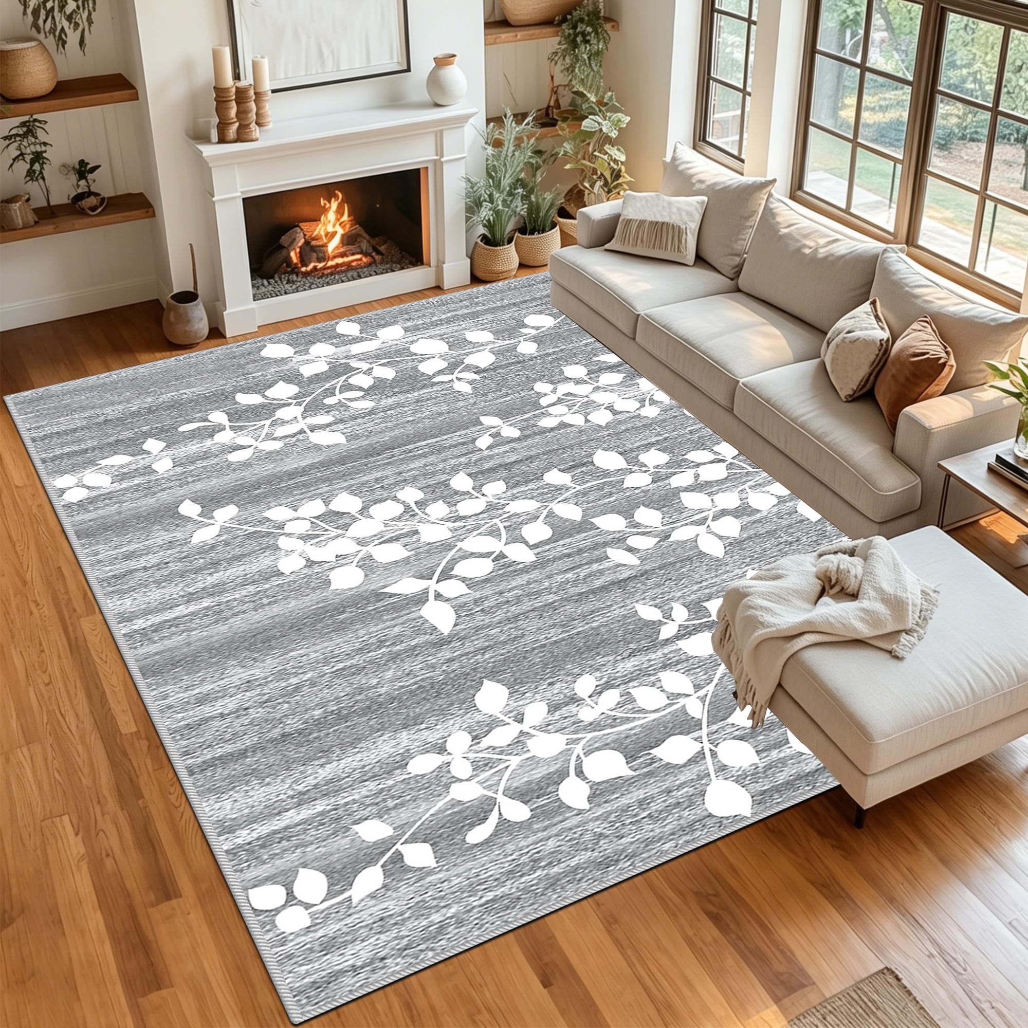 Tapis chambre lavable en machine pour un espace sain et doux