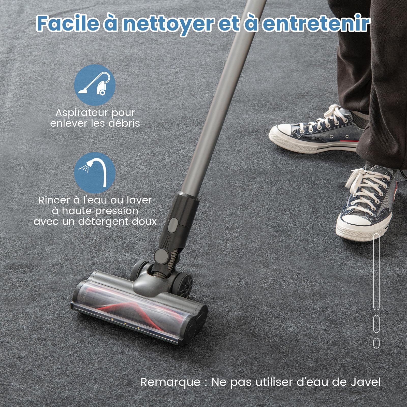 COSTWAY Tapis de Sol pour Garage Imperméable 252,5 x 221 cm, Tapis Antidérapant Voiture Réutilisable et Lavable avec Ruban Adhésif Double Face, pour Motoréparation Automobile, Gris