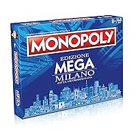 Winning Moves Monopoly Mega Metropolitana Città Milano 2-6 giocatori