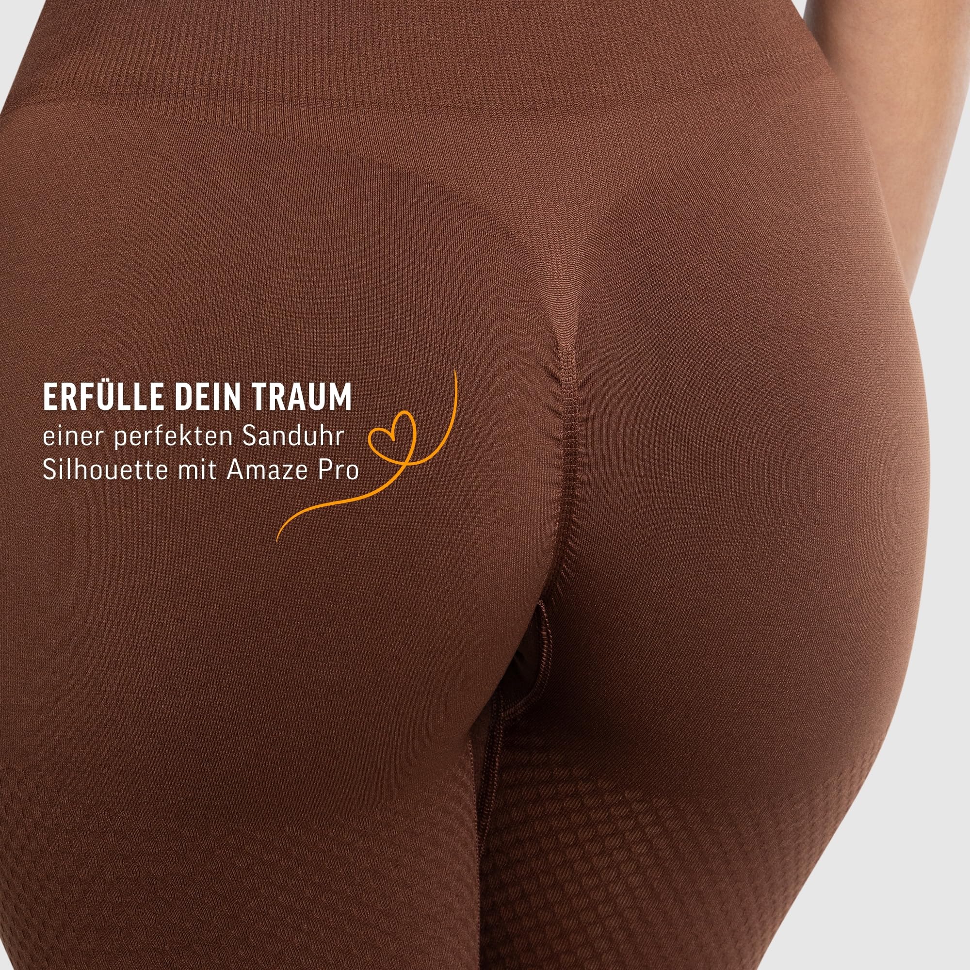 SMILODOX Leggings Damen Amaze Scrunch Pro, Butt Lift Sporthose High Waist V-Shape Trainingshose Seamless Blickdicht Yogahose Für Sport Fitness Alltag