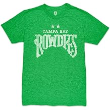 Tampa Bay Rowdies Mono Badge Vintage Premium Triblend T-Shirt - Green