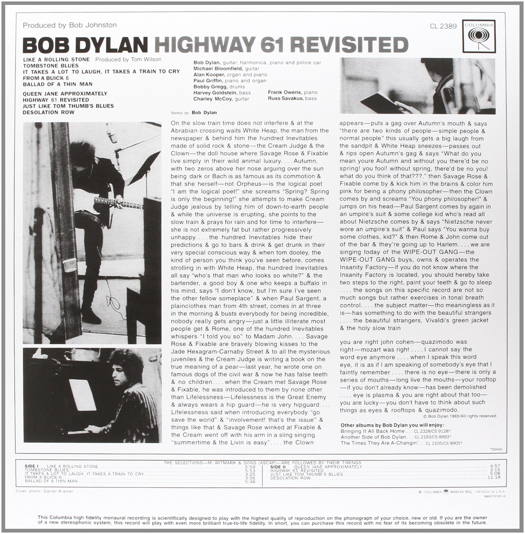 Highway 61 Revisited