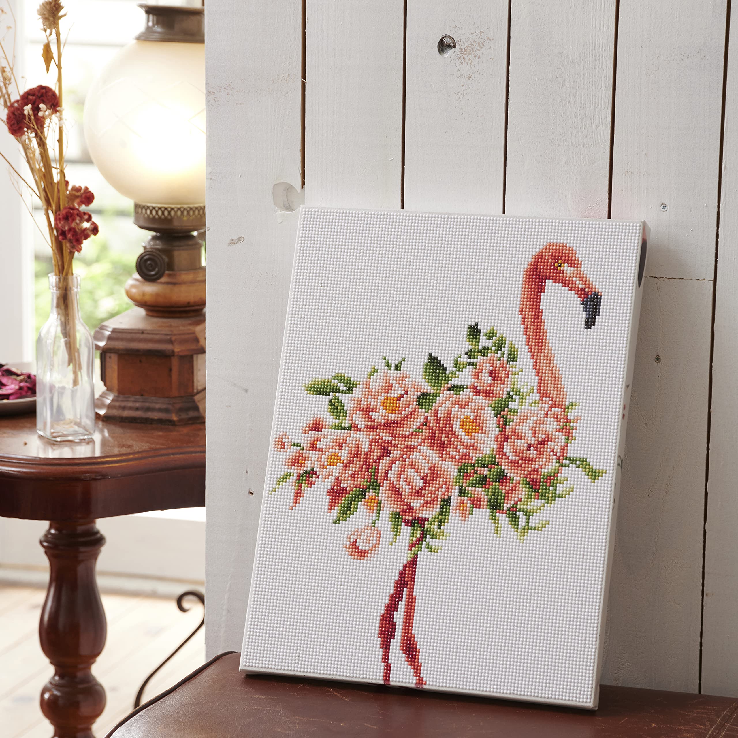 Koiページ Tokyo Koji 10-3314 Diamond Fix Flower Flamingo, Size S