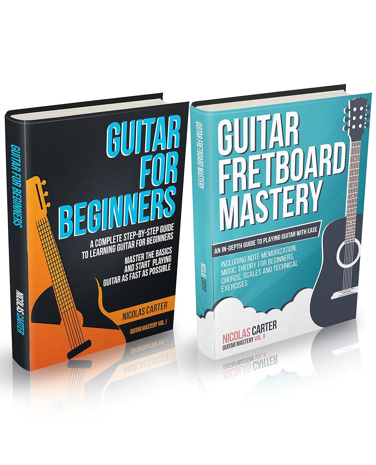 Guitar Mastery Box Set Guitar for Beginners & Guitar Fretboard Mastery Learn Guitar, Improve