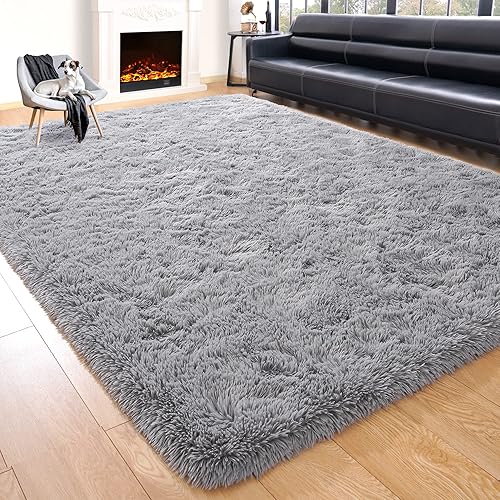 Rostyle - Alfombras suaves y esponjosas para el dormitorio, sala de estar, alfombras peludas, alfombra de Navidad para niñas, niños, alfombras