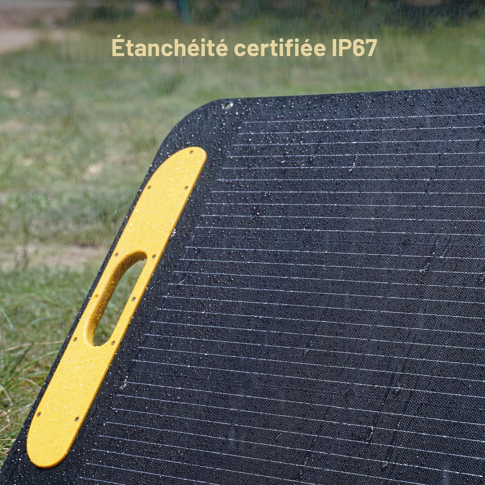 VTOMAN VS200 Panneau Solaire 200W 16.2V, Efficacité de 25%,IP67 étanche