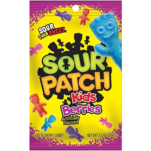 Vista 250 de Caramelos ácidos Sour Patch