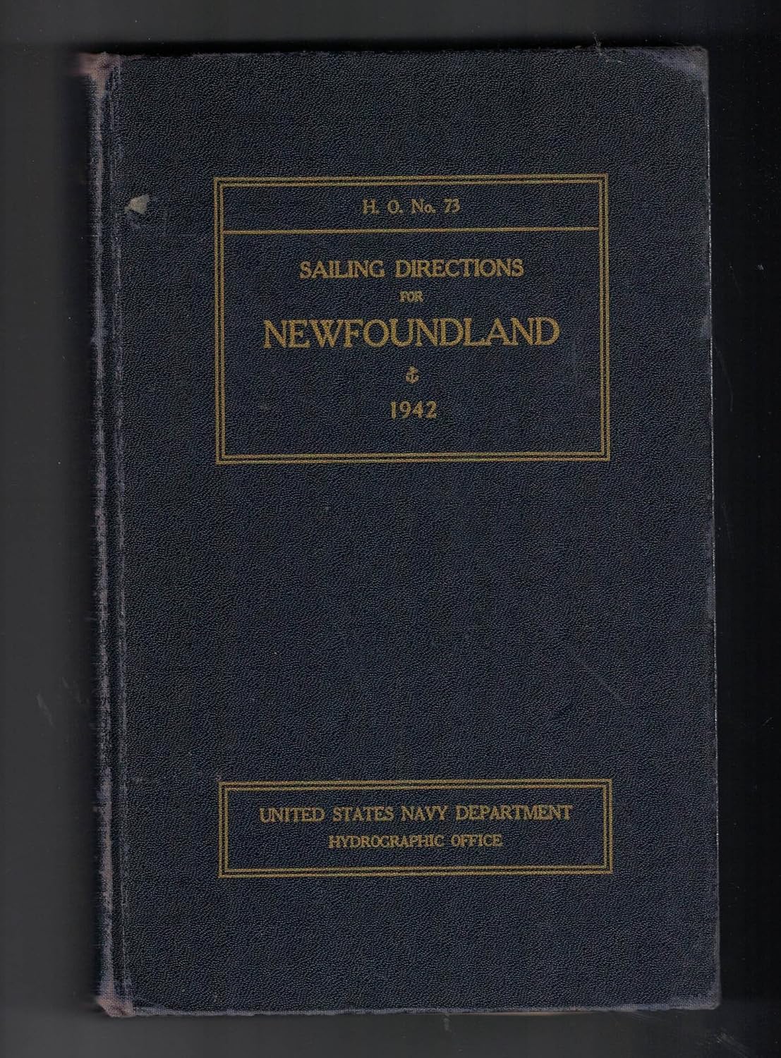 Sailing Directions for Newfoundland 1942 Us Hydrographic Offi Amazon