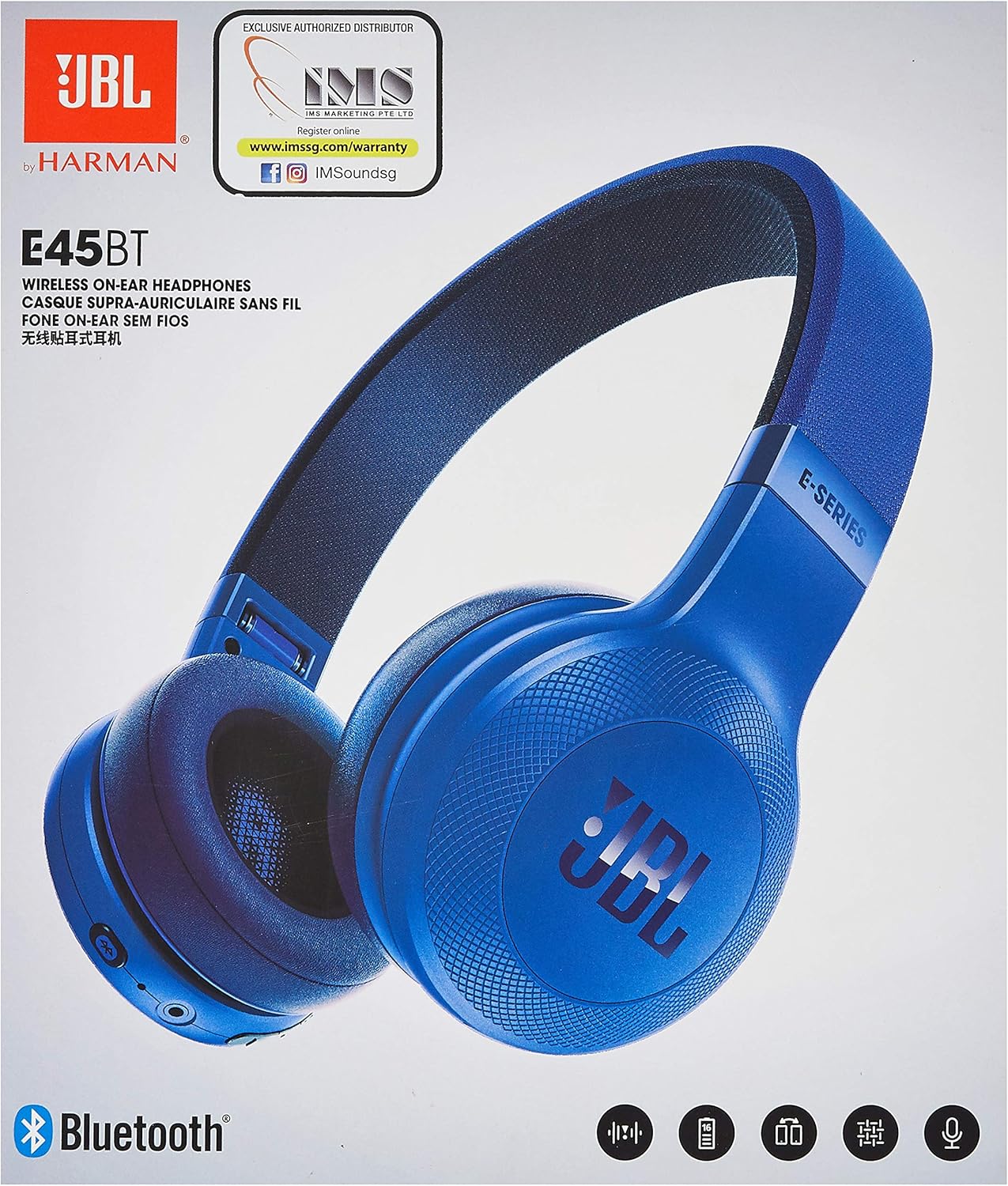 Uр Tо 40% оƒƒ JBL E45BT On-Ear Wireless Headphones (Blue) 🔥 Hоt Dеаlѕ JBL E45BT On-Ear Wireless Headphones (Blue)