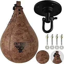 Bolsa de boxe Speed Ball de couro MMA Muay Thai Training Punching Dodge Striking Kit com suporte giratório para treino Speedball Kicking Platform Equipment