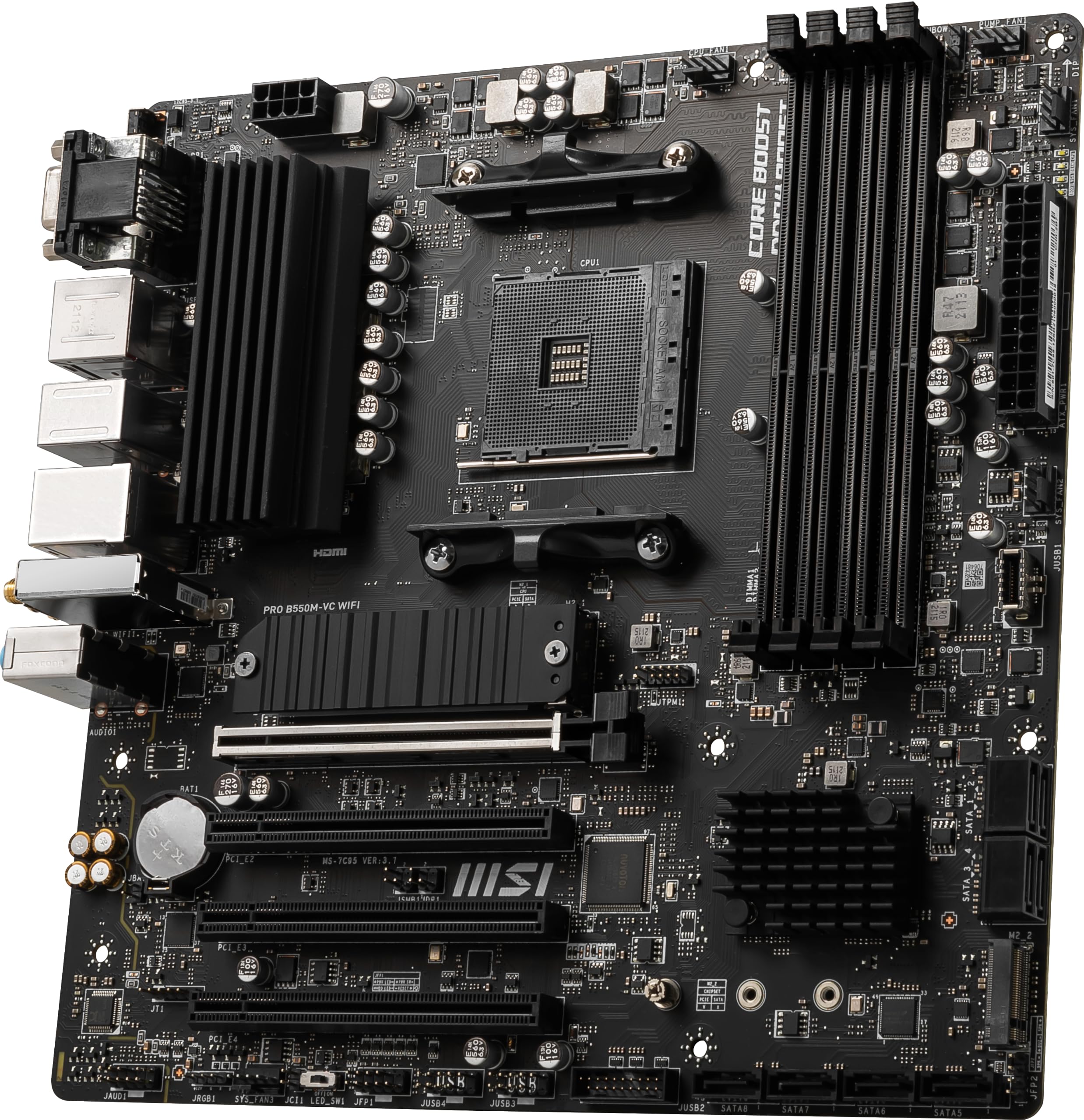 Amazon.com: MSI PRO B550M-VC WiFi ProSeries Motherboard (AMD Ryzen