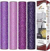 Vista 102 de Firefly Craft - Lámina de vinilo elástico para transferencia de calor, HTV metálico, para planchar para usar con Cricut y Silhouette, para prensa