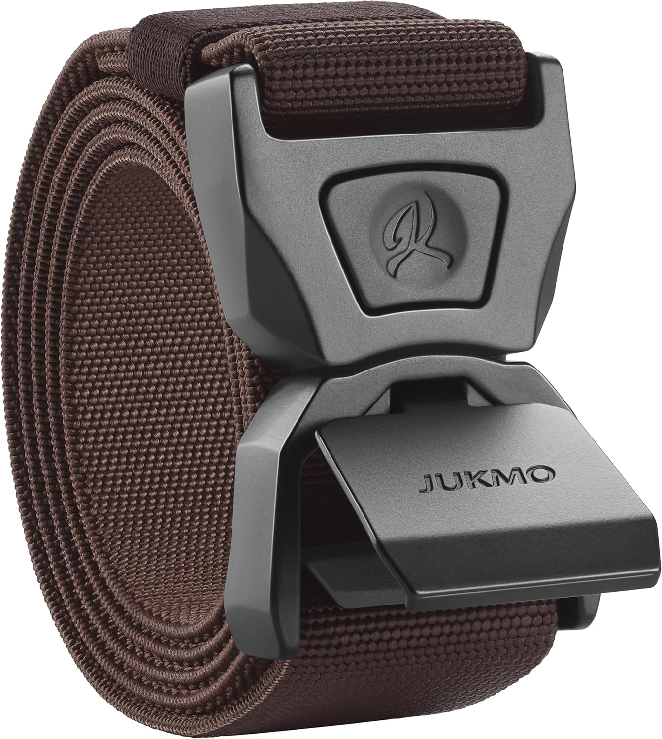 JUKMO Fast Launch Tactical Belt, Navy Work 1.5″ Nylon Net Golf Belt with Heavy Obligation Seatbelt Buckle