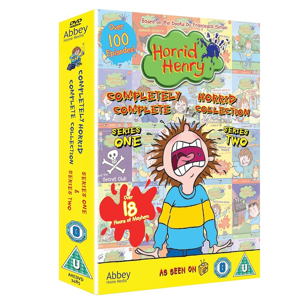 Horrid Henry Complete Series 1 & 2 [DVD]: Amazon.co.uk: DVD