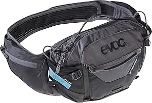 evoc Hip Pack Pro Hydration Waist Pack - 3L Fanny Pack with 1.5L Bladder for Biking, Hiking, Climbing, Running, Exercising