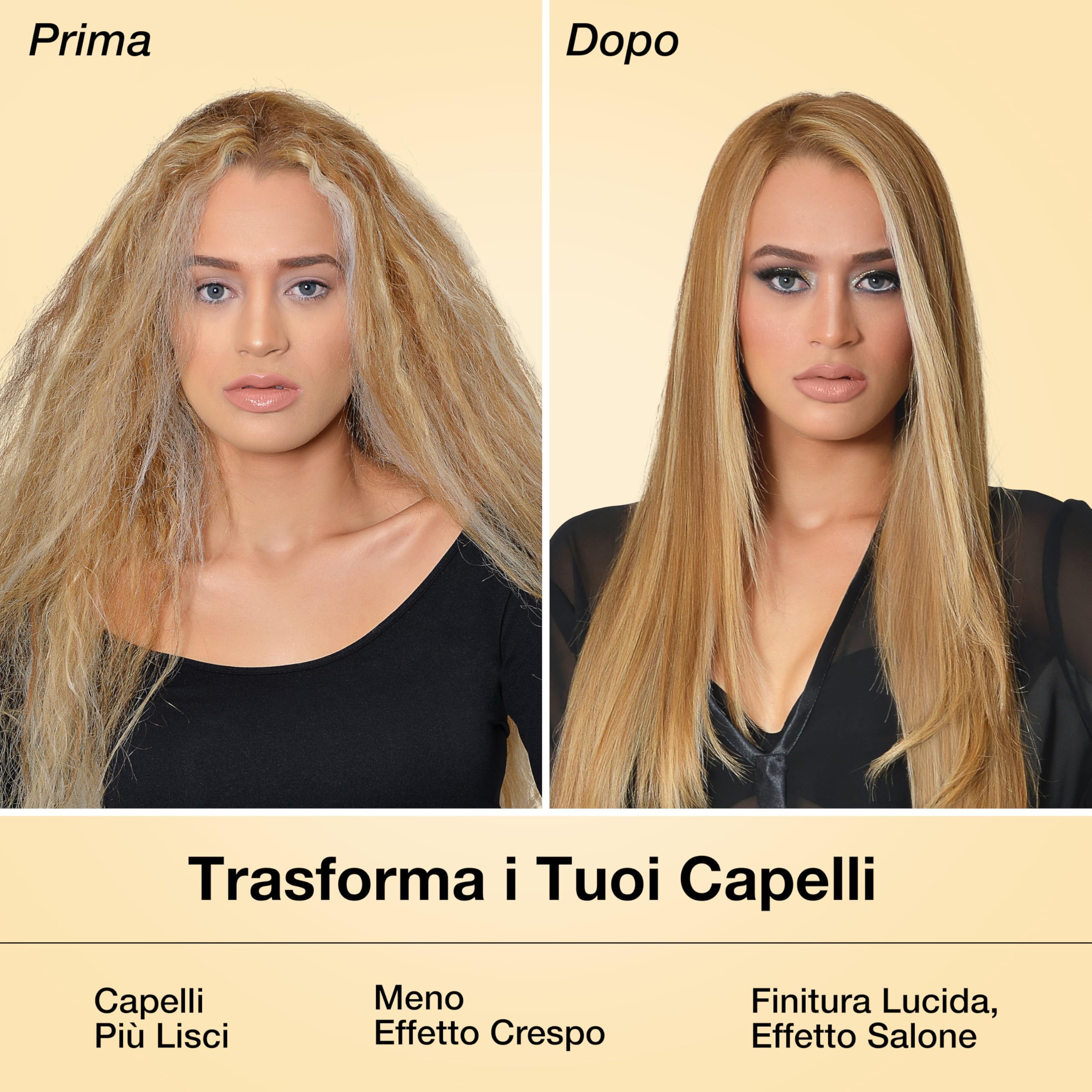 GK Hair The Best Trattamento Lisciante Professionale (100ml) – Kit per Capelli Lisci, Setosi e Naturali