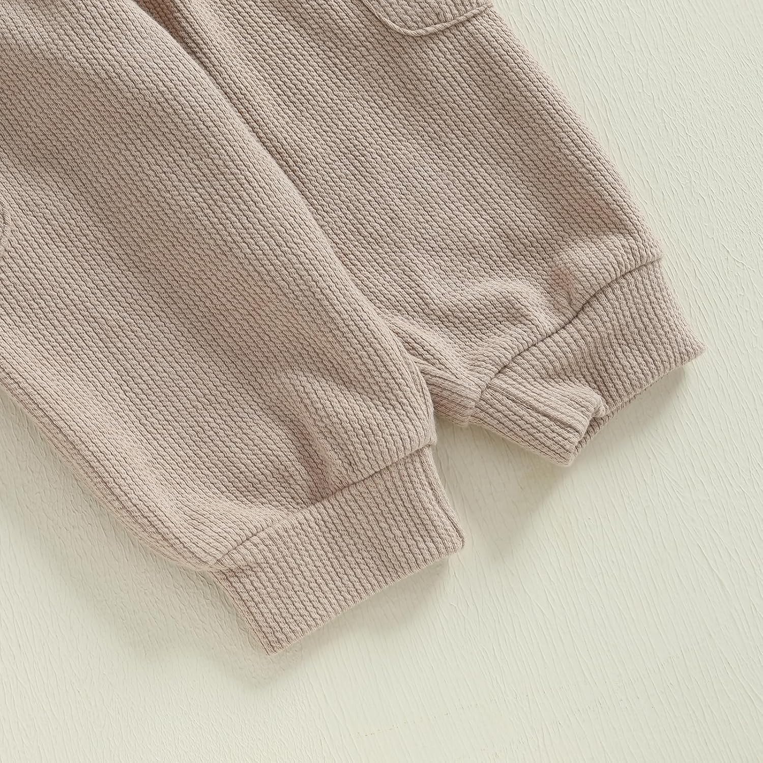 Toddler Baby Boy Fall Outfit Bear Embroidery Long Sleeve Tops Suspender Pants Infant Clothes Set - Image 6