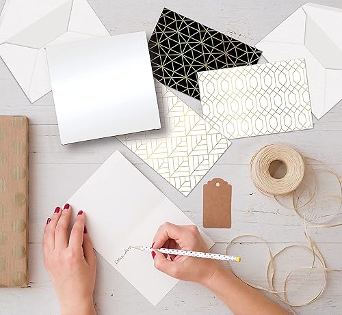 Miniatura 4 de Better Office Products Paquete de 100 tarjetas de felicitación para todas las ocasiones, tarjetas de notas en blanco surtidas, 4 x 6 pulgadas, 6