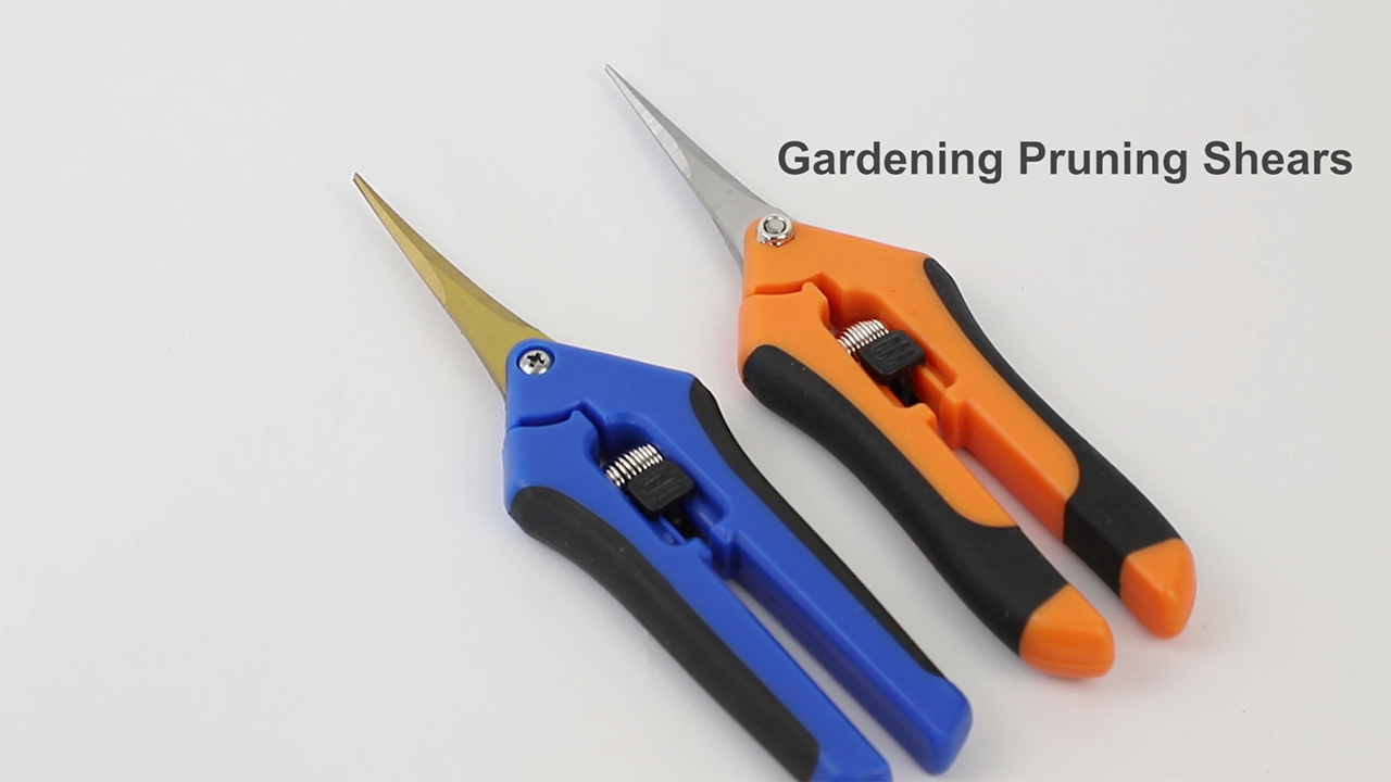 Grow1 Orange Trimming Shears, Curved Blade Scissors INCORRECT PACKAGING - SOLD " - Image 5