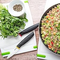 Vista 6 de GoodCook Touch Santoku Cuchillo de cerámica de 5 pulgadas