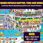 QUOKKA Puzzles 1000 Pieces Adult – Cruise Vistas – Premium Box Packaging with Extra Fun Challenges, Stunning Scenic Animal Puzzle, Perfect for Relaxation, Creativity & Gift Giving